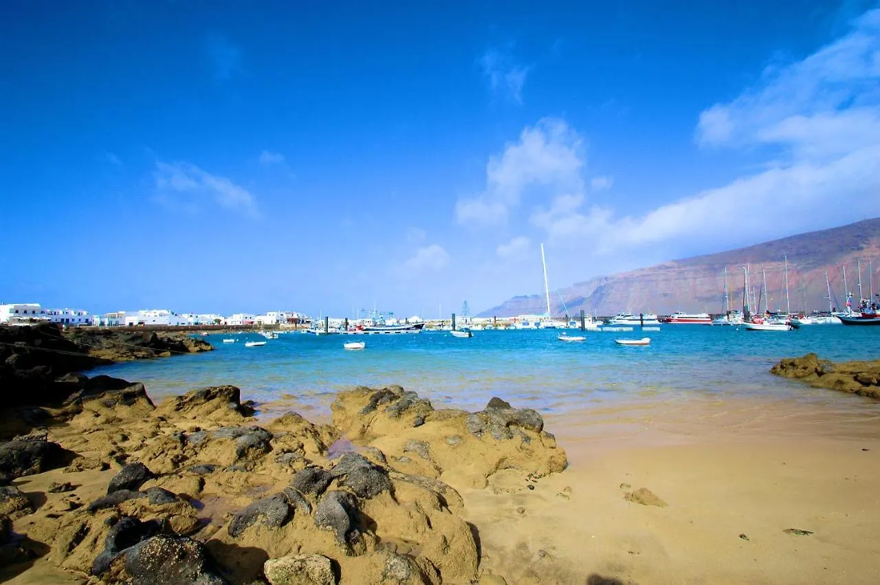 La Graciosa Camelia Beach Vistas Mar Caleta de Sebo Διαμέρισμα